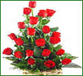 25 Dutch Red Roses Bouquet